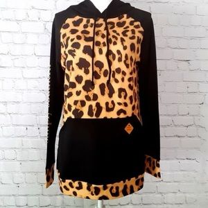 Simply Southern Leopard Hoodie